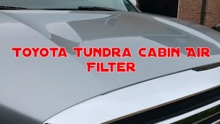 2010 Toyota Tundra 5 Minute Cabin Air Filter Change [upl. by Doro]