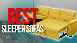 📌 TOP 5 Best Sleeper Sofas [upl. by Mairb467]