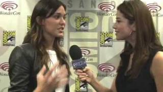 Odette Annable talks to Sidewalks TV about Breaking In [upl. by Winchell]