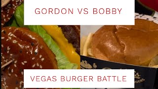 Gordon Ramsay Burger Versus Bobby’s Burger Vegas Burger Face Off [upl. by Faso]