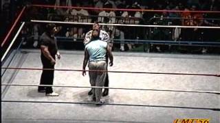 WWF Big Bossman VS The Mountie 81691 part1 [upl. by Ardnael333]