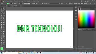 Adobe Illustrator Yazım Font Ayarlamaları Eğitimi [upl. by Skyla]