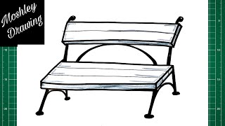 How to Draw a Bench [upl. by Lucia843]