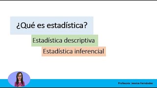 Estadística descriptiva e inferencial [upl. by Yemorej]