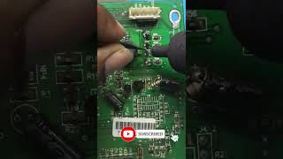 Desoldering SMD transistors using a hot air gun [upl. by Htrap]