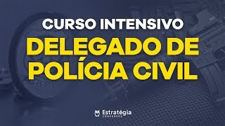 Curso Intensivo Gratuito para Delegado de Polícia Civil  Abertura [upl. by Eniamret]