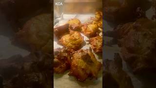 Moong dal pakoda in air fryer  Air fryer recipe  moong dal pakora  airfryer pakora food [upl. by Atenaz266]