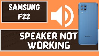 Samsung F22 Low Volume or Speaker not working problem Solution [upl. by Xineohp587]