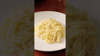 Quick amp Creamy Carbonara Recipe in 1 Minute 🍝 [upl. by Johathan]