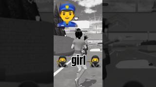 Ninja girl fighting with police🚔👮‍♂️👮‍♀️sakuraschoolsimulator viralvideo shorts [upl. by Giacobo]