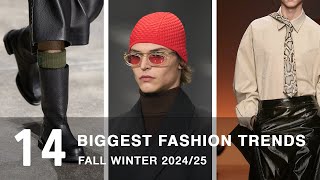 The Biggest Fashion Trends Fall Winter 202425  Mens Fashion [upl. by Eenert]