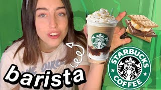 How To Make A Starbucks Smores Frappuccino at Home by a barista [upl. by Atirma]