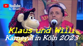 Klaus und Willi  Karneval in Köln 2023 [upl. by Ahsienor]