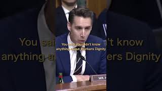 Sen Hawley REJECTS Judicial Nominee For BLATANTLY LYING While Under Oath [upl. by Mintz]