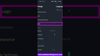 Como cambiar el idioma en binance fácil y rápido ⭐ [upl. by Thorncombe828]