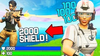 JE SUIS INVINCIBLE GRÂCE À MON SHIELD À LINFINI SUR FORTNITE [upl. by Aurelie]