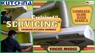 How to Clean Kutchina VOGUE Premium Kitchen Chimney at Home Full Guide  Explained [upl. by Amikehs]