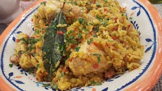 Arroz con pollo en 5 pasos [upl. by Cirdes848]