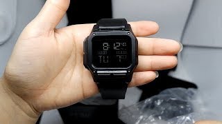 Nixon A1180001 Regulus All Black Original UNBOXING BEST SELLER [upl. by Blaze]