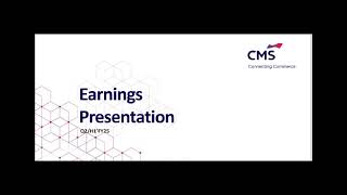 CMS Info Systems Ltd  Earnings Call  Q2 FY25 [upl. by Ettegirb]