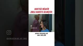 Davetsiz misafir zorla kahveye gelmiştir😂😂😂 arkasokaklar viralvideo [upl. by Yenial254]