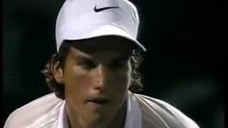 Key Biscayne 1994 SF Agassi vs Rafter [upl. by Kiah]