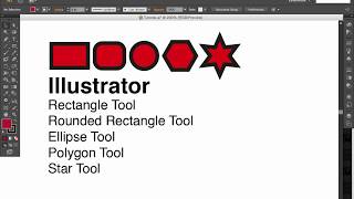 Illustrator – Geometriska former [upl. by Attenyw]
