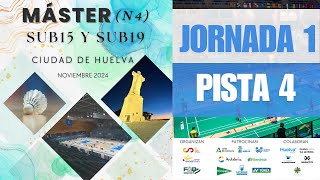 J1 P4  MÁSTER N4 SUB15 Y SUB19  HUELVA 2024 [upl. by Asamot]