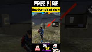 New Crosshair Added For All Snipers 🎯 OB47 Update Free Fire [upl. by Wunder]