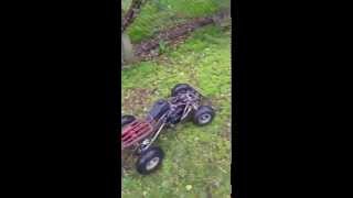 14 scale 49cc RC Junker quad bike [upl. by Alaunnoif695]