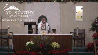 St Dorothy Church  Saturday January 6 2024  Christmas Weekday  830am Daily Mass [upl. by Bowman]