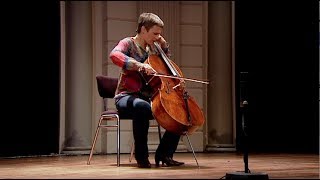 Quirine Viersen  Tema Sacher voor cello Benjamin Britten [upl. by Germin]