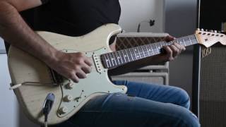 The clean tone of a Fender Stratocaster and Vox AC30 [upl. by Gerick]