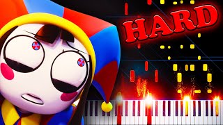 The Amazing Digital Circus Theme  Piano Tutorial [upl. by Elvia]