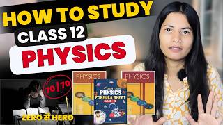 How to Study PHYSICS for Class 12th Board Exam 2025 🔥 Physics formula sheet class 12 [upl. by Oludoet295]