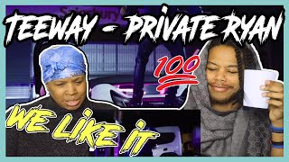 Teeway  Private Ryan Music Video  MixtapeMadness REACTION [upl. by Anthia]