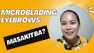 Cheap Microblading Eyebrows Review  Tiis Ganda [upl. by Yetty248]