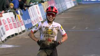 Highlights GP Sven Nys women 2024 Soudal Ladies Trophy [upl. by Nisen]