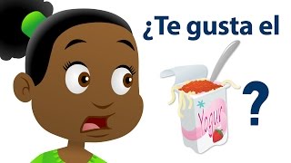 ¿Te Gusta El Yogur De Espagueti  Canciones Infantiles  Super Simple Español [upl. by Norrehc]