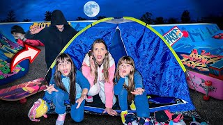 PASSAMOS A NOITE NA PISTA DE SKATE E COISAS ESTRANHAS ACONTECERAM [upl. by Briny]