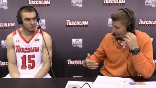 VIDEO Tusculum Mens Basketball Postgame  Cory Fagan  Wingate [upl. by Howund]