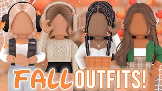 Aesthetic Roblox FALL OUTFITS WITH CODES  LINKS [upl. by Neeluj]