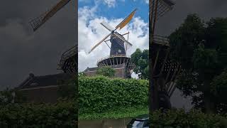 Windmill Woerden TravelwithHugoF Woerden travelnetherlands nederland [upl. by Nwahsiek]