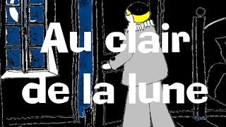 AU CLAIR DE LA LUNE  Choeur à 3 voix égales [upl. by Maclaine]