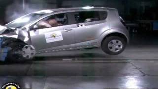 2012 Chevrolet Aveo CRASH TEST [upl. by Berard]