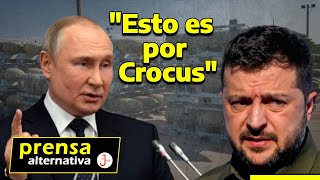 Misiles rusos se firman Crocus y fulminan Ucrania [upl. by Ramo582]