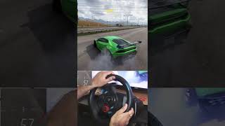 Drifting In Heavy Traffic On Highway 1300hp Lamborghini Huracan  Forza Horizon 5 fh5 logitechg29 [upl. by Schaper]