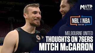 Mitch McCarron is Preparing for the Philadelphia 76ers [upl. by Asirret]