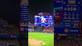 Francisco Lindor grand slam at Citi Field 41 Mets over the Phillies in the 7th inning [upl. by Anail]