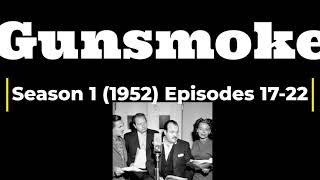 Radio Gunsmoke Season 1 1952 Episodes 1722 [upl. by Graham]